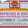 Pumpkins and Pages – In support of Anti-bullying at Humewood